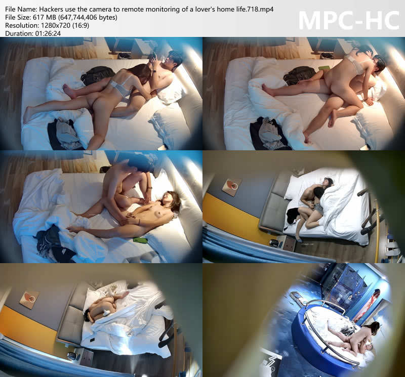 Hackers use the camera to remote monitoring of a lover's home life.718